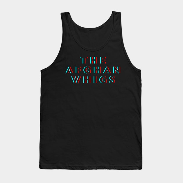 The Afghan Whigs - Horizon Glitch Tank Top by BELLASOUND